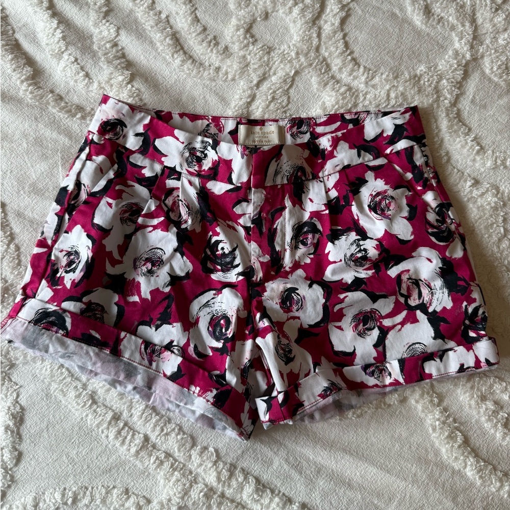 Kate Spade Girls Floral Shorts